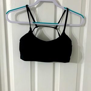 Buff bunny black sports bra